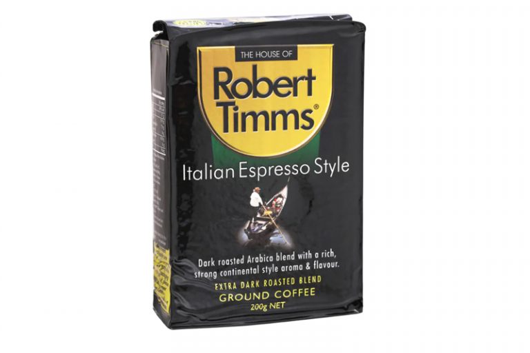 Robert Timms Italian Espresso Style - extra dark roasted blend ground coffee