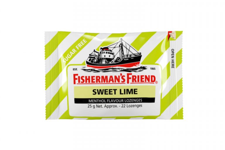 「Fisherman's Friend」Sweet Lime Menthol Flavour Lozenges