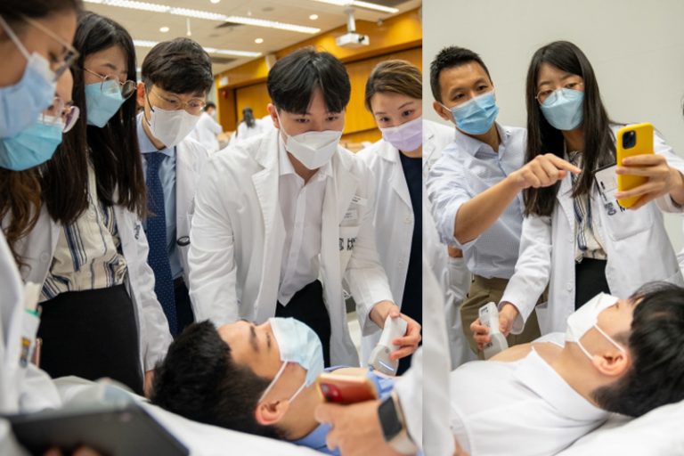 醫療新知｜港大醫學院添置便攜式超聲波掃描器 疫下助學生遠程學習 臨床練習機會增